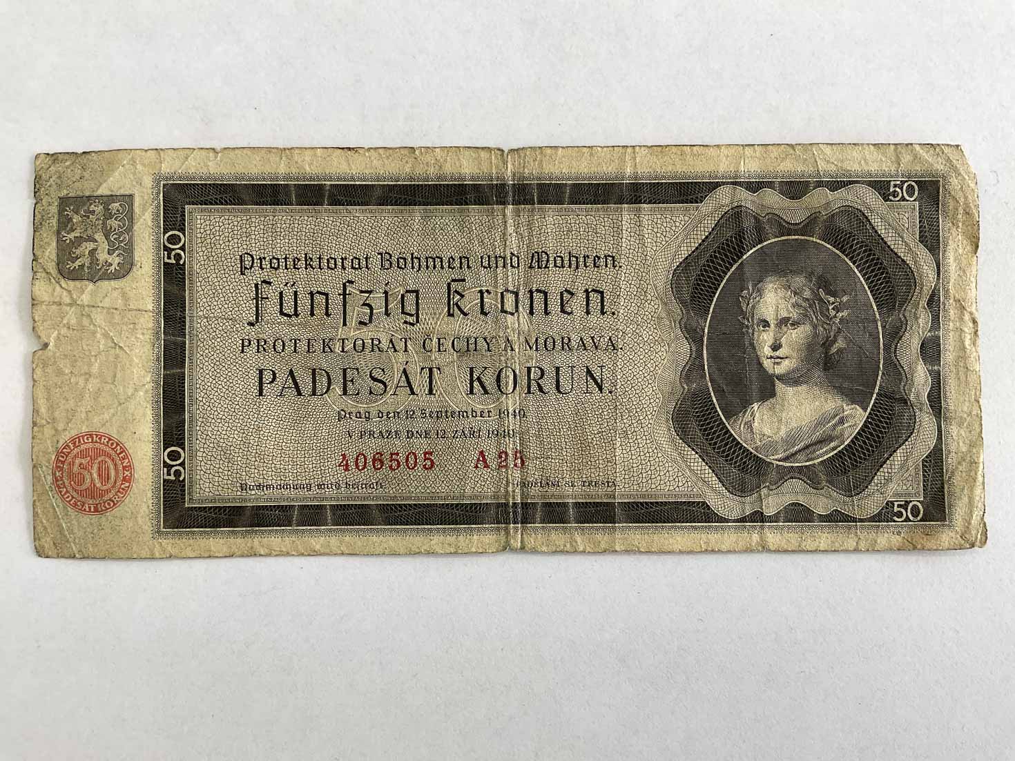 50 Korun 1940