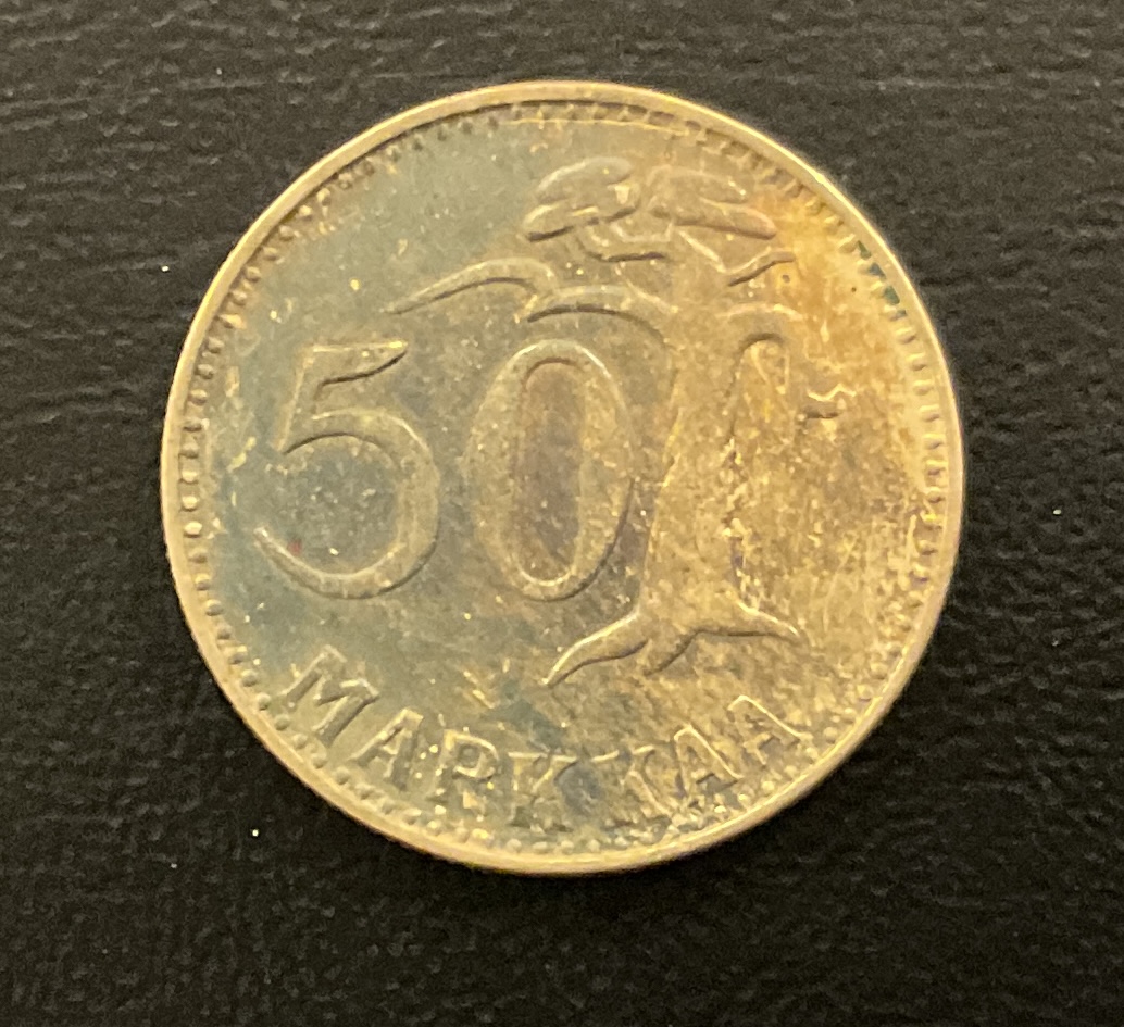 50 markkaa