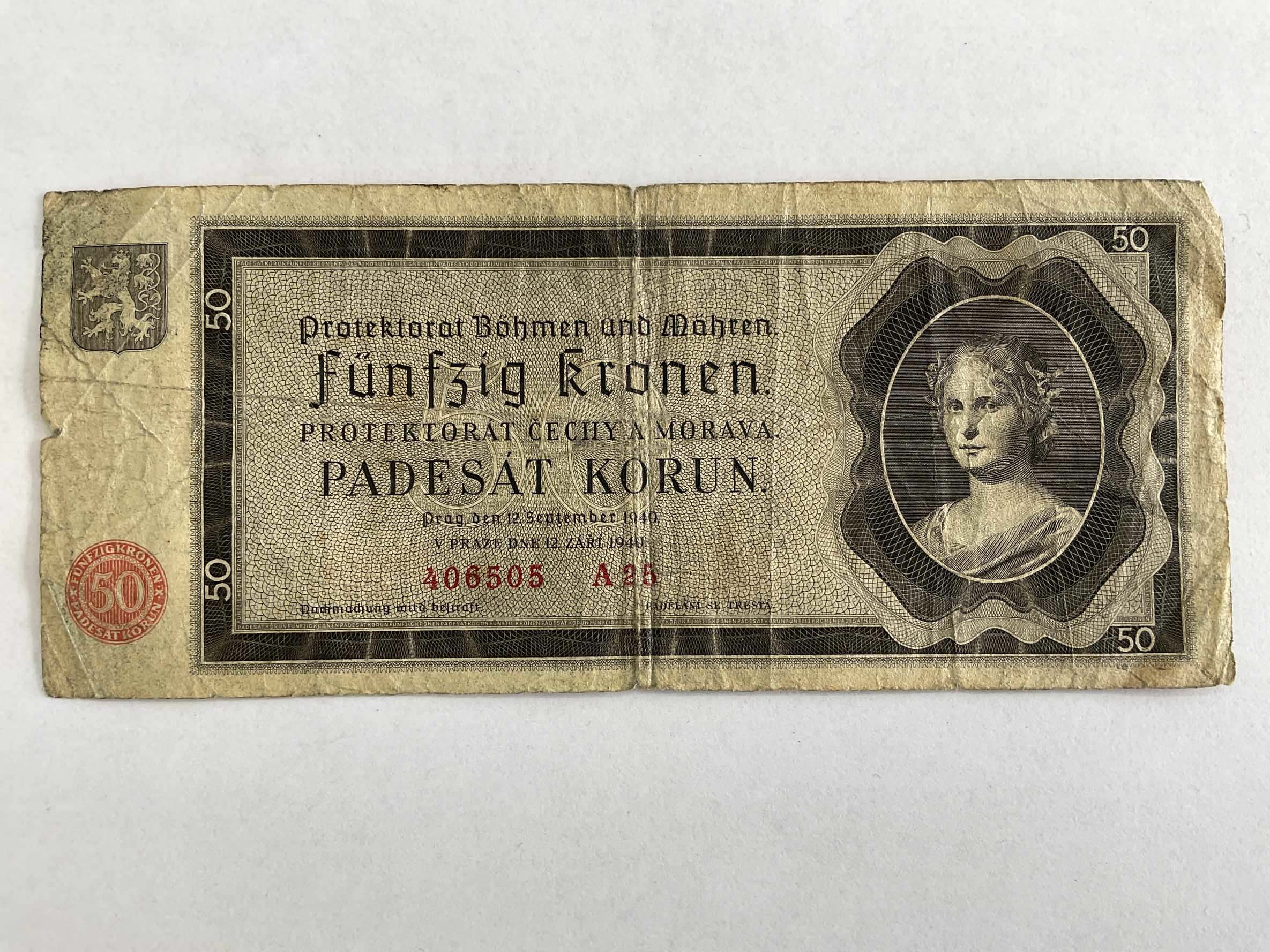 50 Korun 1940