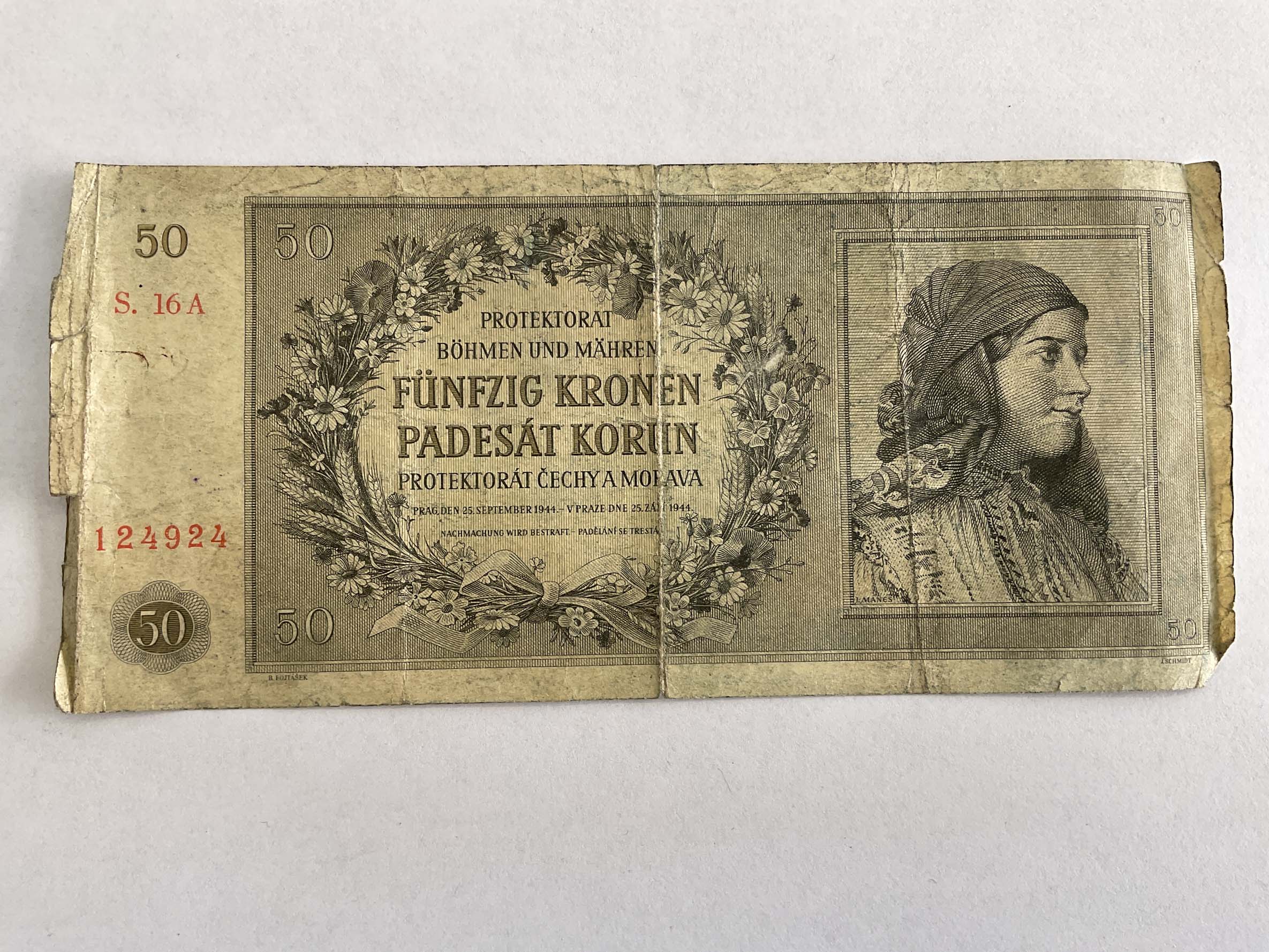 50 Korun 1944