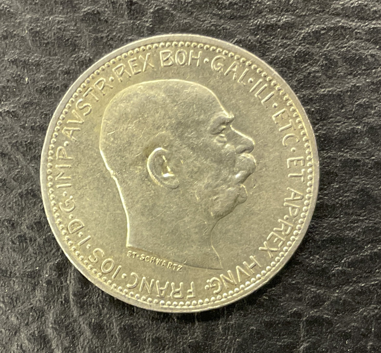 Stříbrná Koruna Franc Josef 1915
