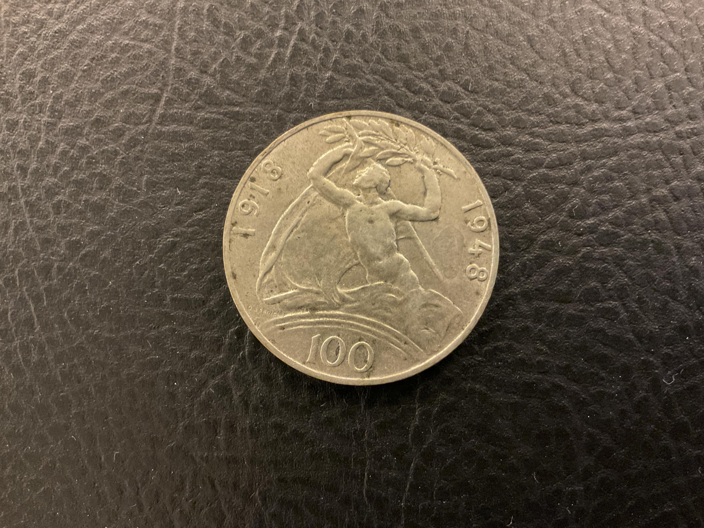 100 korun Československých 1948