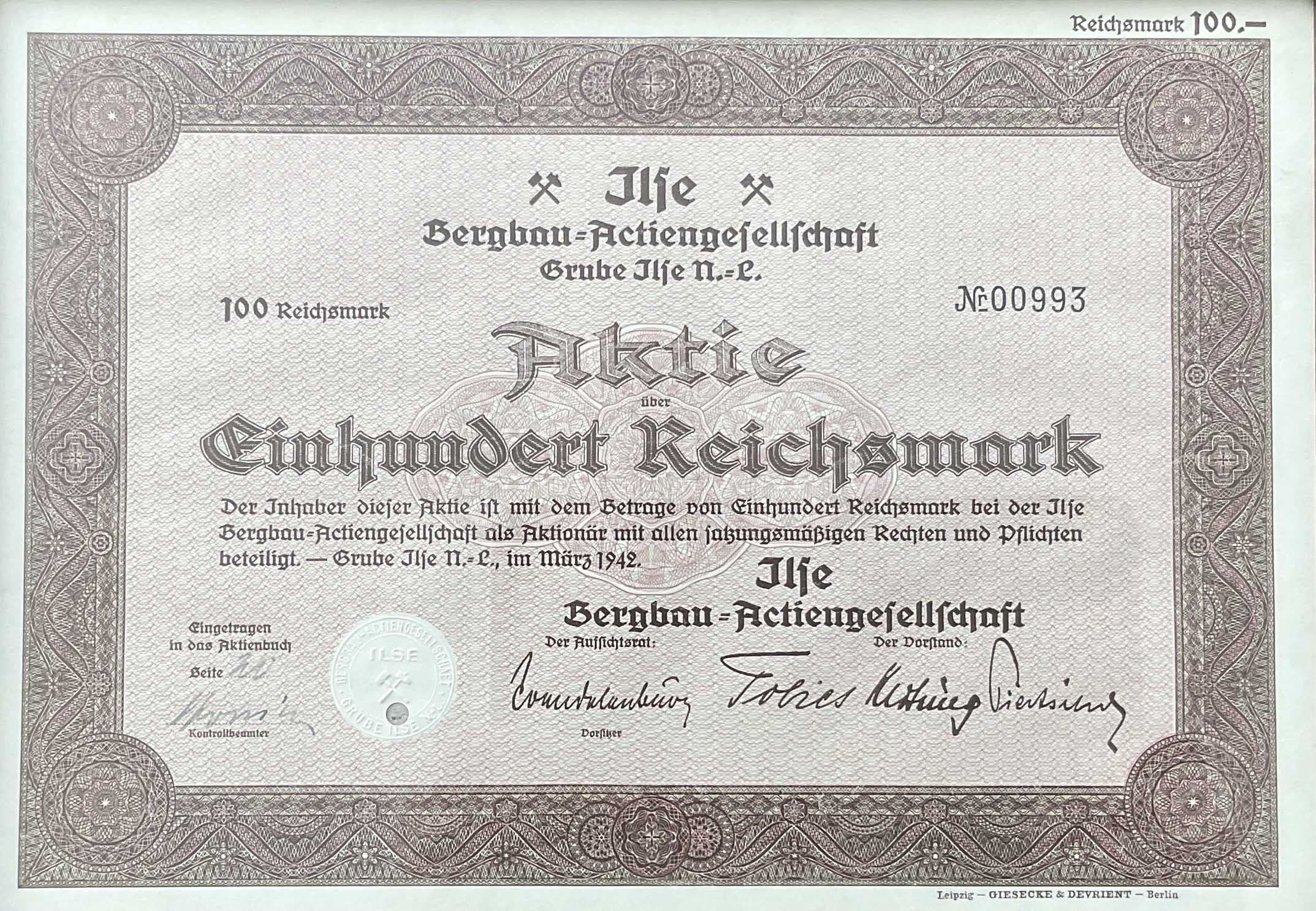Akcie 1942