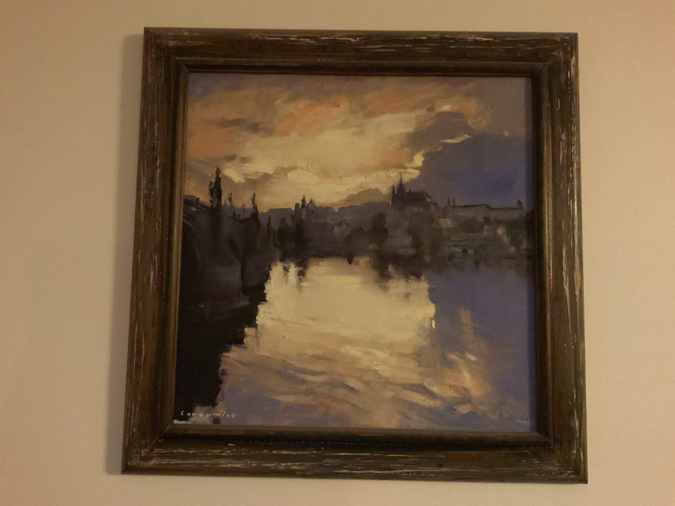 Praha v podvečer